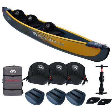 Tomahawk AIR-C - High Pressure Speed Canoe 2/3-person. DWF Deck. (paddle excluded)