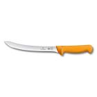 Swibo, fish filleting knife, 20cm, straight, flexible, orange